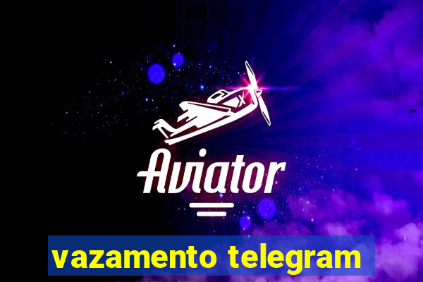 vazamento telegram